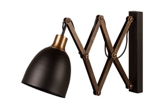 Wandlamp Sivani - Zwart - 40 W