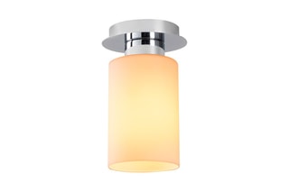 Plafondlamp Balcova - Zilverkleurig en Wit - 40 W
