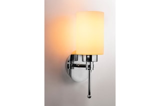 Wandlamp Balcova Wit en Zilverkleurig