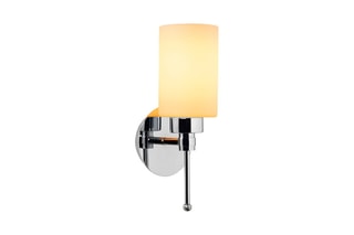 Wandlamp Balcova Wit en Zilverkleurig