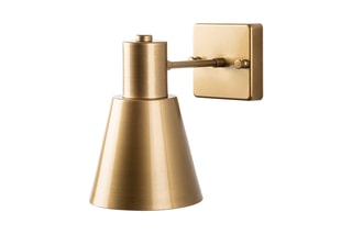 Wandlamp Funnel Goudkleurig