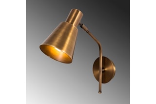 Wandlamp Sivani Goudkleurig