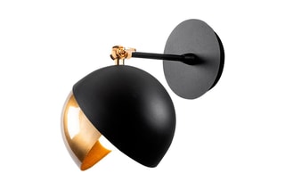 Wandlamp Berceste Zwart