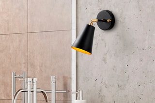 Wandlamp Evander Zwart