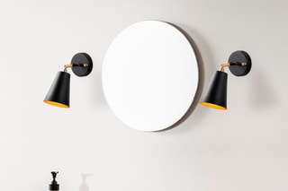 Wandlamp Evander Zwart