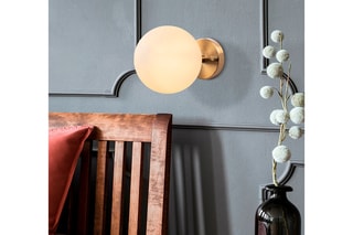 Wandlamp Goudkleurig
