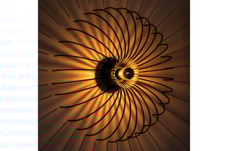 Wandlamp Aspendos Zwart