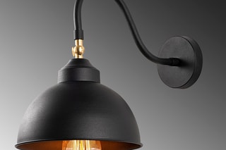 Wandlamp Zwart