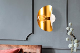 Wandlamp Goudkleurig