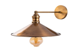 Wandlamp Dodo Goudkleurig