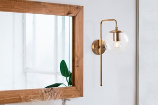 Wandlamp Viran Goudkleurig