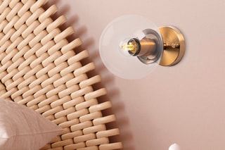 Wandlamp Goudkleurig