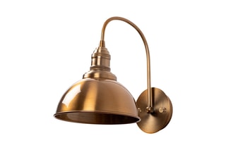 Wandlamp Koperkleurig