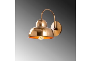 Wandlamp Goudkleurig