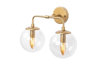Wandlamp Goudkleurig