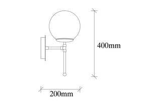Wandlamp Goudkleurig
