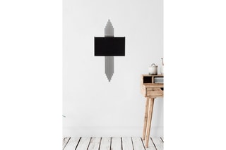 Wandlamp Zwart en Zilverkleurig
