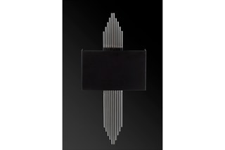 Wandlamp Zwart en Zilverkleurig