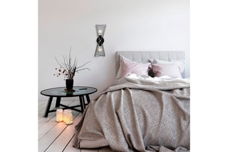 Wandlamp Zeyno Zwart