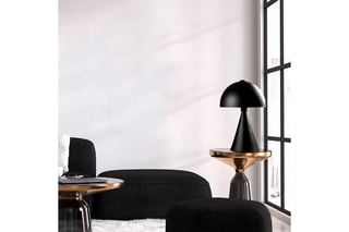 Tafellamp Dodo - Zwart en Goudkleurig - 40 W
