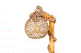 Houten Tafellamp Canasta - Naturel - 60 W