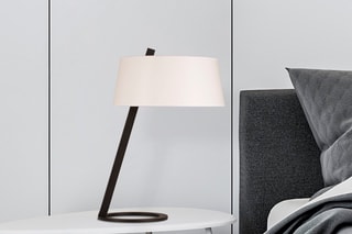 Ledtafellamp Salihini Zwart en Wit