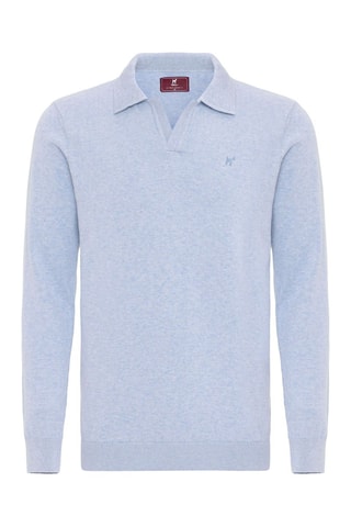 Pull - Bleu chiné