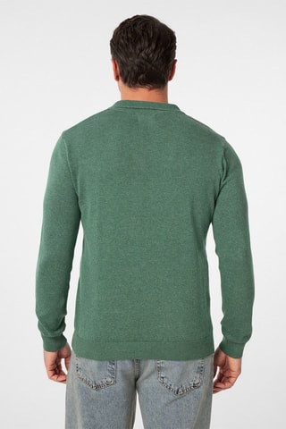Pull - Vert chiné