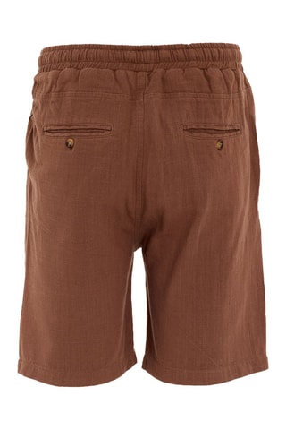 Chemise  oversize et short - Marron