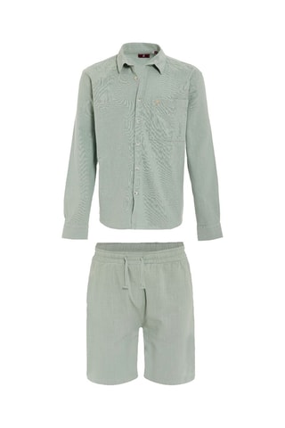 Chemise oversize et short - Vert