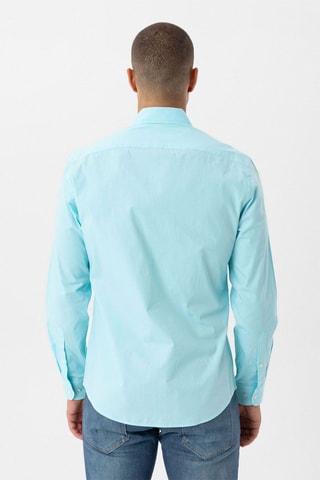 2 chemises - Vert clair et blanc