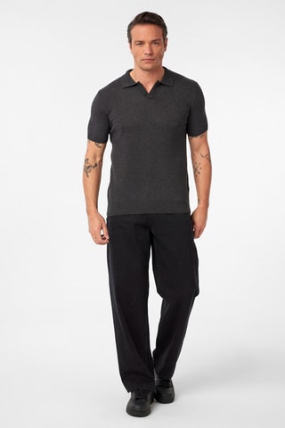 Polo - Anthracite chiné