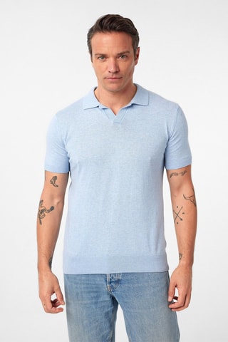 Polo - Azul-claro