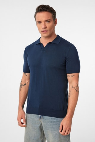 Polo - Azul-marinho