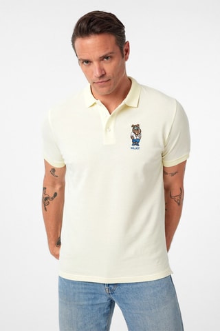 2 polos - Turquoise et jaune