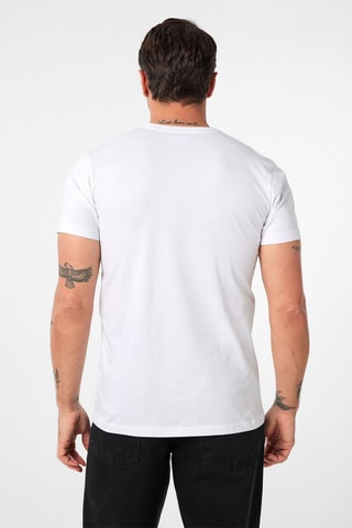 2 t-shirts - Blanc et beige