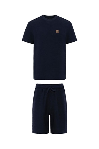 T-shirt et short - Bleu marine
