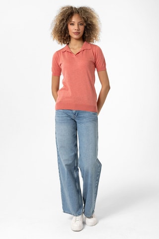 Polo - Corail chiné