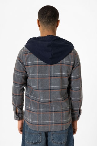 Sobrecamisa com capuz - Antracite