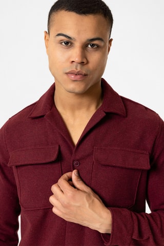 Sobrecamisa - Bordô