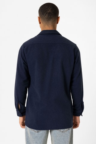 Sobrecamisa - Azul-marinho