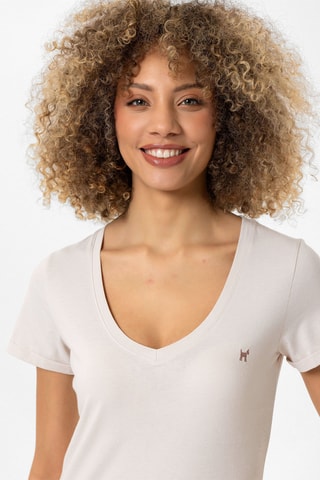 T-shirt - Nude