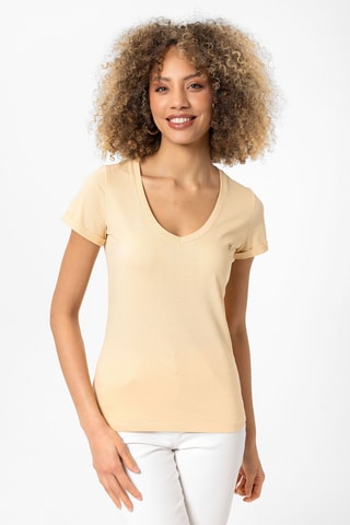 T-shirt - Beige