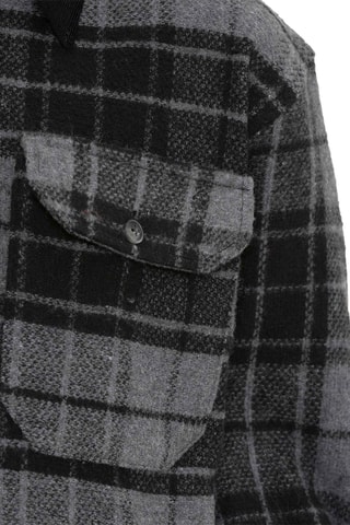 Surchemise - Noir et gris clair