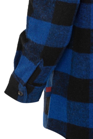 Surchemise à capuche - Bleu et noir