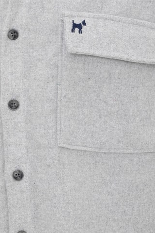 Surchemise - Gris clair chiné