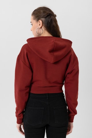 Sweat à capuche - Bordeaux