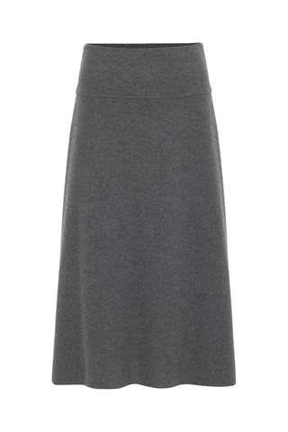 Jupe midi - Anthracite