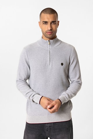 Pull - Gris clair chiné