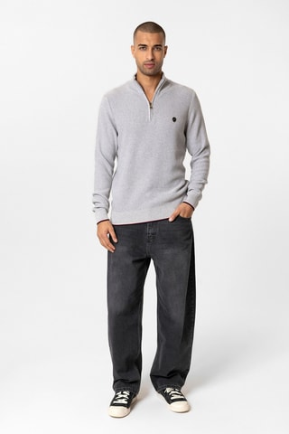 Pull - Gris clair chiné